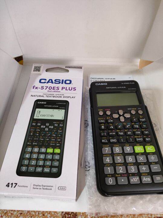 Fx 570es Plus 2nd Edition Scientific Calculator Lazada Ph