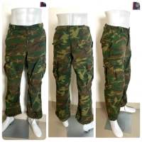 กางเกงทหารอเมริกา มือ2:U.S.M.C . Trouser man’s combat Tropical: size: S/Sht เอว 27-31 นิ้ว ใส่ได้