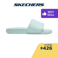 Skechers สเก็ตเชอร์ส รองเท้าแตะผู้หญิง Women Cali Side Lines 2.0 Garden Vibes Slides - 8730087-TURQ