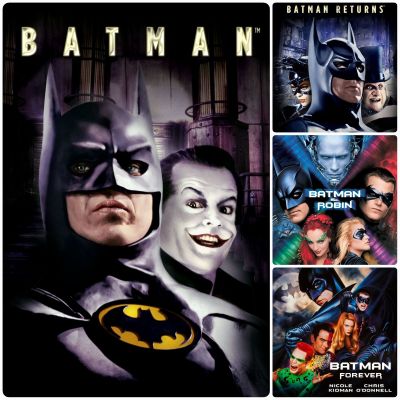 [DVD HD] แบทแมน ครบ 4 ภาค-4 แผ่น Batman 4-Movie Collection #หนังฝรั่ง #แพ็คสุดคุ้ม (ดูพากย์ไทยได้-ซับไทยได้)
