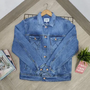 Jaket on sale jeans wrangler