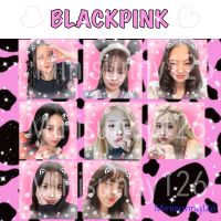 สติกเกอร์ blackpink เคลือบโฮโลแกรมหัวใจ แฟนเมด เซ็ตละ 20 ชิ้น