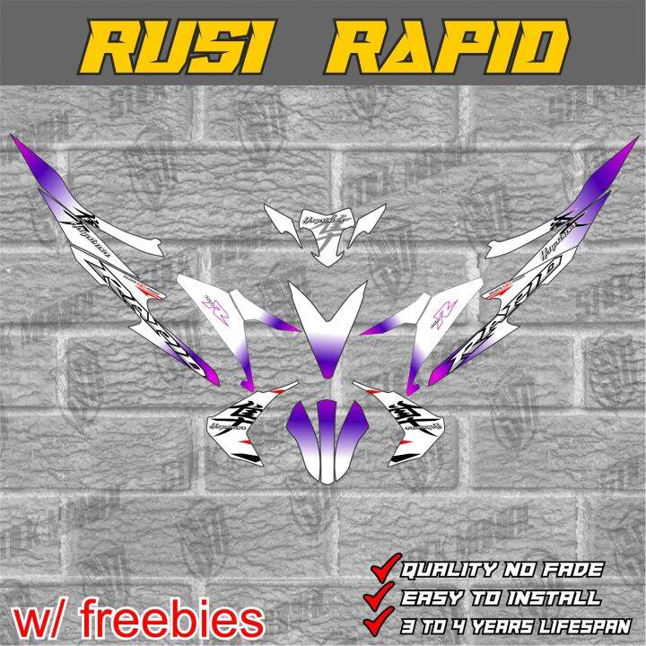 rusi sticker design