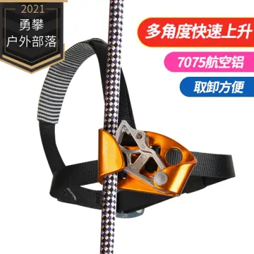 XINDA Professional Adjustable Webbing Foot Loop Climbing Polyester Foot  Loop Ascender Belt Device Band Rock Climbing Equipment