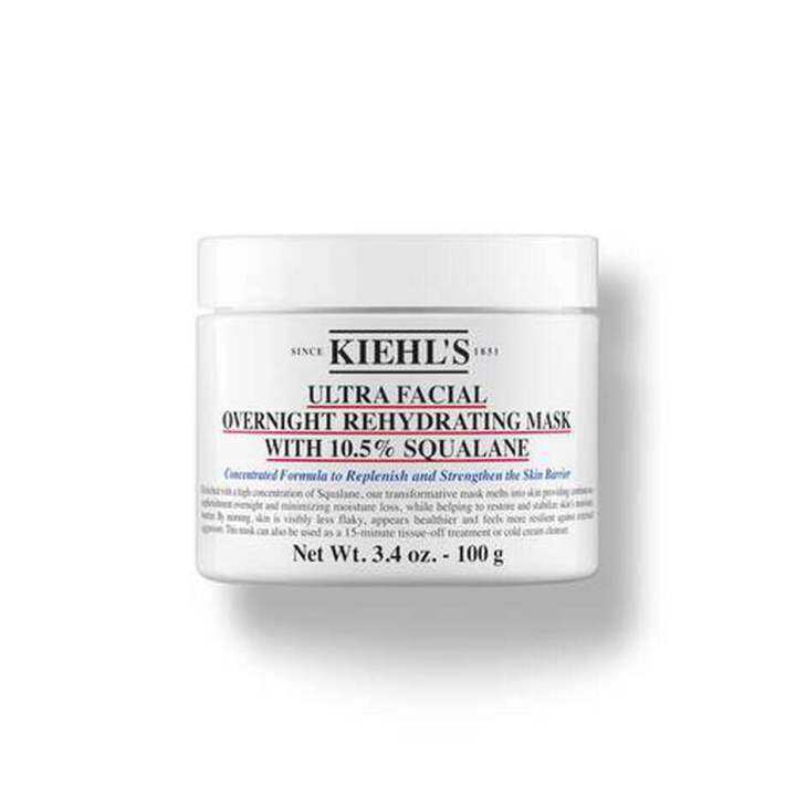 Kiehl’s Ultra Facial Overnight Rehydrating Mask with 10.5 Squalane