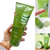 NATURE REPUBLIC SOOTHING &amp; MOISTURE ALOE VERA 92% SOOTHING GEL 250ml แบบหลอด เจลว่านหางจระเข้ สำหรับบำรุง และปลอบประโลมผิว ใช้ได้ทั้งผิวหน้าและผิวกาย