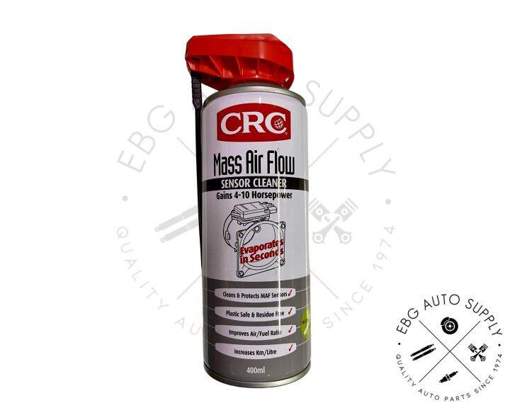 CRC Mass Air Flow (MAF) Sensor Cleaner 400ml Gains 410 Horsepower Fast