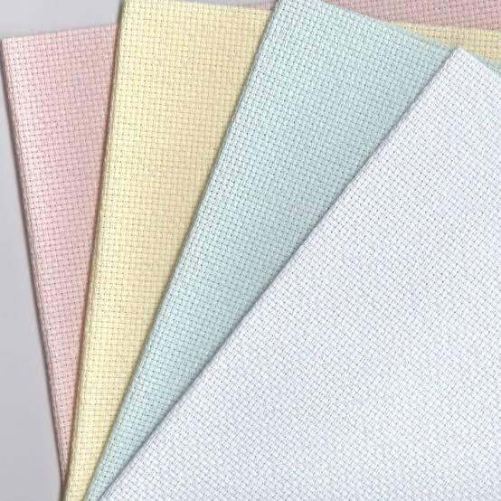 18counts Aida Cloth / Cross Stitch Fabric / 50x140cm (F09) Lazada PH