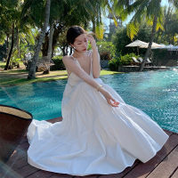 Enjoy Holiday Fashion เดรสสายเดี่ยวผู้หญิงเดรสแฟชั่นผญลุคไปทะเล