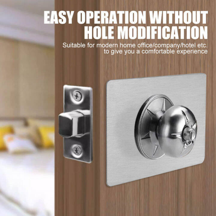 Door Reinforcement Plate, Door Knob/Deadbolt Filler Cover Fixing Repair