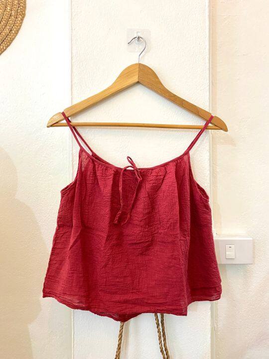 camisole-สายเดี่ยวน้องจิ๋ว-สายเดี่ยวผ้าฝ้าย