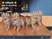 Tawaii Handicrafts :  สิงห์ไม้  สิงห์ไม้แกะสลัก