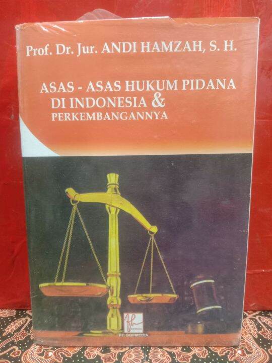 Buku AZAS AZAS HUKUM PIDANA INDONESIA | Lazada Indonesia