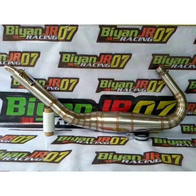 Kenalpot RX King Kolong Kobra Full Stainless Lazada Indonesia