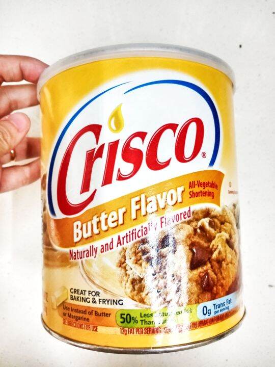 1.36Kg / 48oz Crisco Butter Flavor All Vegetable Shortening Transfat