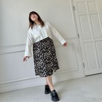 Floral skirts Plus Size กระโปรงลายดอกไม้ ลายน่ารัก