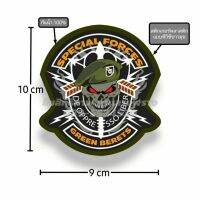 สติกเกอร์ Special force Green berets แยกขาย 1ชิ้น พลาสติกแบบพีวีซีขาวมุข กันน้ำ ไม่ลอก