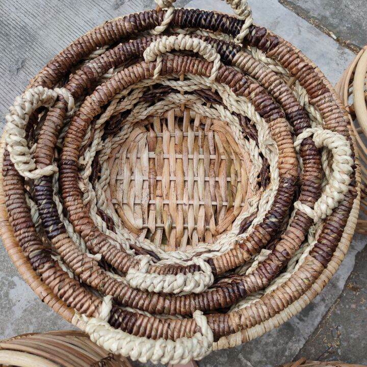 Rattan buri basket set of 3 Lazada PH