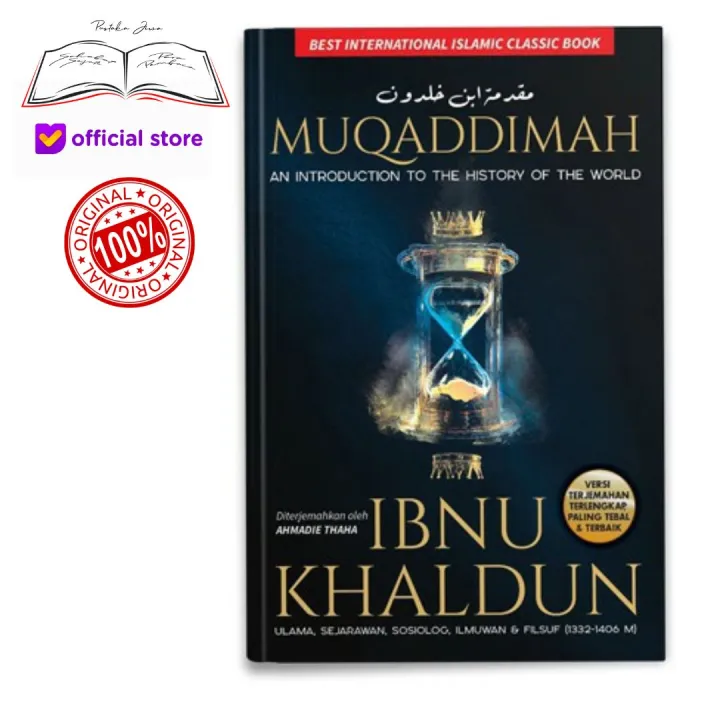 Buku Kitab Terjemahan Terjemah Lengkap Muqaddimah Ibnu Khaldun ...