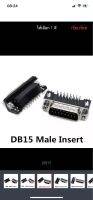 DB9 RS232 SERIAL / DB15 15pin 2Row บัคกรีลงบอร์ด PCB หัวตัวผู้ หัวตัวเมีย