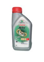 น้ำมันเครื่อง คาสตรอล แอคทีพ ขนาด 0.8 ลิตร 4T Castrol Activ 4T SAE20W-40