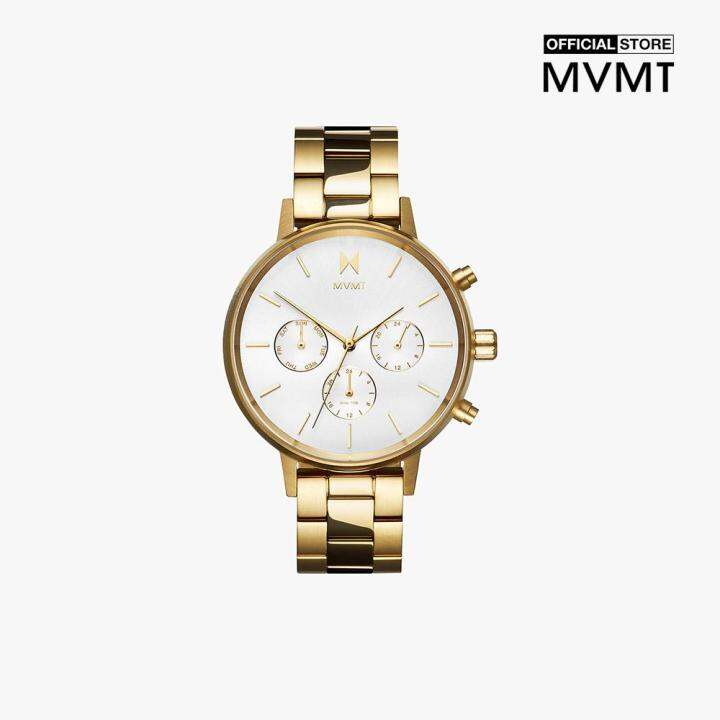Đồng hồ nữ MVMT mặt tròn dây thép 38mm D-FC01-G 0000-27