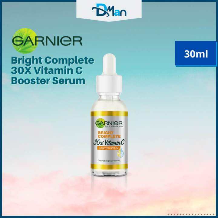 Garnier Bright Complete 30x Vitamin C Booster Serum 30ml Lazada 3037