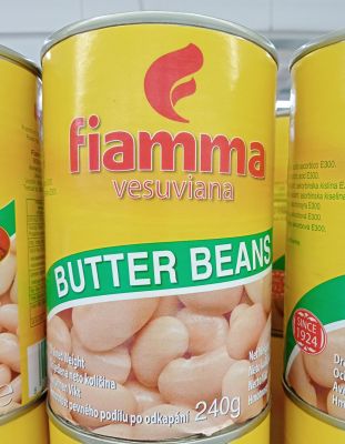 Fiamma 🌟 Butter beans บัตเตอร์บีนในน้ำเกลือ Imported from Italy