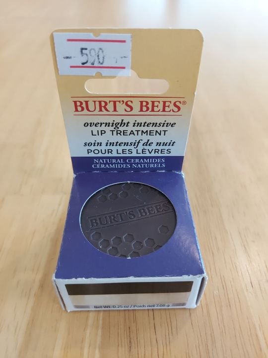 burts-bees-100-natural-overnight-intensive-สินค้านำเข้าจากอังกฤษ-nbsp-ราคา-599-nbsp-บาท
