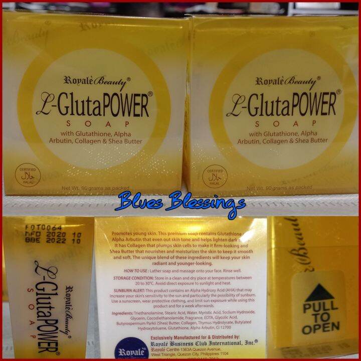 Royalè Beauty L Gluta Power Soap 90g Lazada Ph 3579