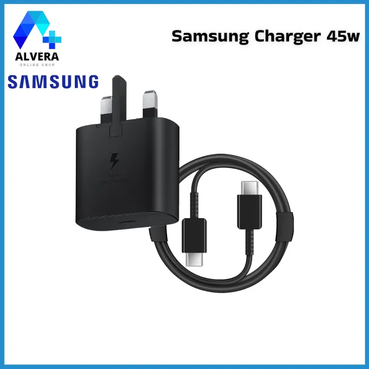 Samsung Charger Plug 25W USB C Fast Charger Plug and Cable 1M PD3.0 ...