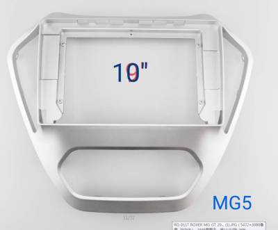 หน้ากากวิทยุ MG5 ,MG GT, ROWER550,ปี2014-2017;สำหรับเปลี่ยนจอ android 10"