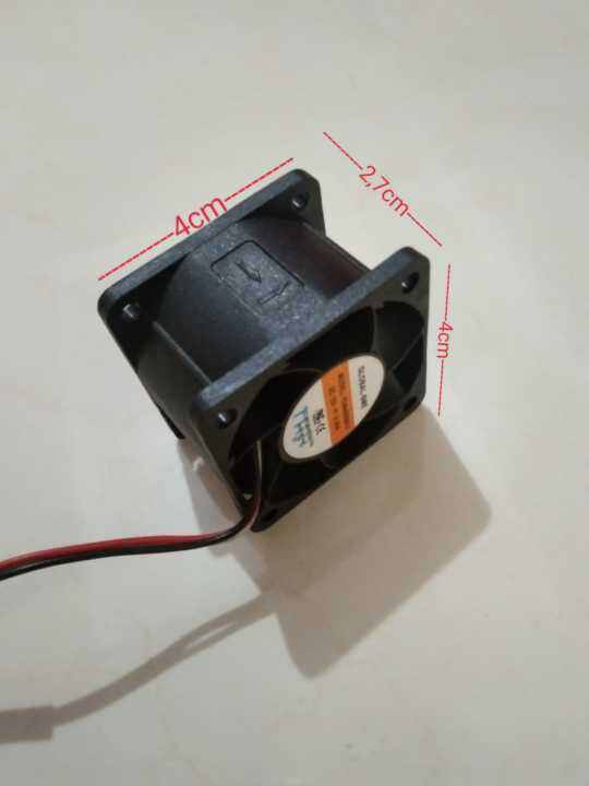 kipas 4 cm tebal 2,7 cm dc 12 kipas pendingin kipas power ampli