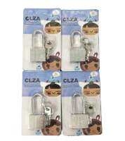 กุญแจเงิน CLZA  padlock คอสั้น คอยาว 30 mm