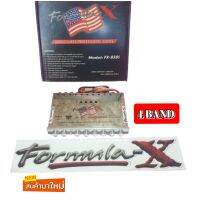 ปรีแอมป์รถยนต์ FORMULA-X รุ่น FX - 838S ซับแยก ( 4 แบนด์ ) WORLO CLASS PROFESSIONAL SERIES สำหรับรถยนต์ทุกรุ่น ( Free Sticker 1 แผ่น ) เครื่องเสียงติดรถยนต์