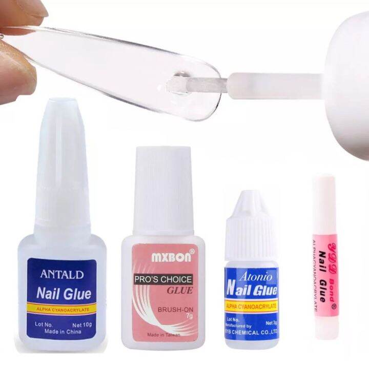 กาวติดเล็บปลอม-กาวติดอะไหล่-กาวชมพู-กาวmxbon-nail-glue-for-false-nail-tips-adhesive-acrylic-nails