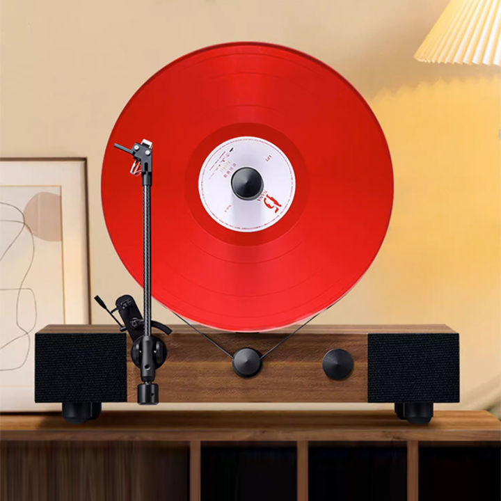 Vertical Vinyl Record Player with Bluetooth