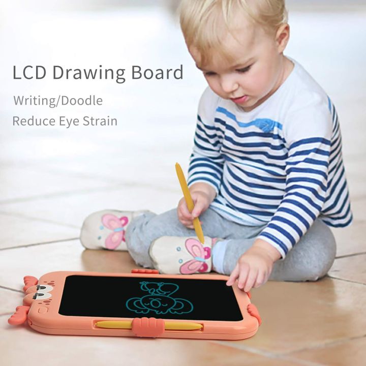 Educational LCD Writing Tablet Doodle Board for Kids Drawing/Travel/Kitchen  Memo Christmas/Back to School/Birthday Gift for Boys Girls 3 4 5 6 Years Old