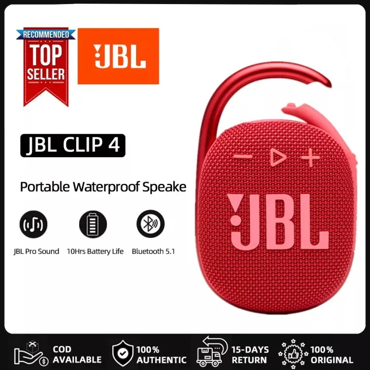 JBL Clip 4 Ultra Portable Waterproof Wireless Bluetooth Speaker Outdoor