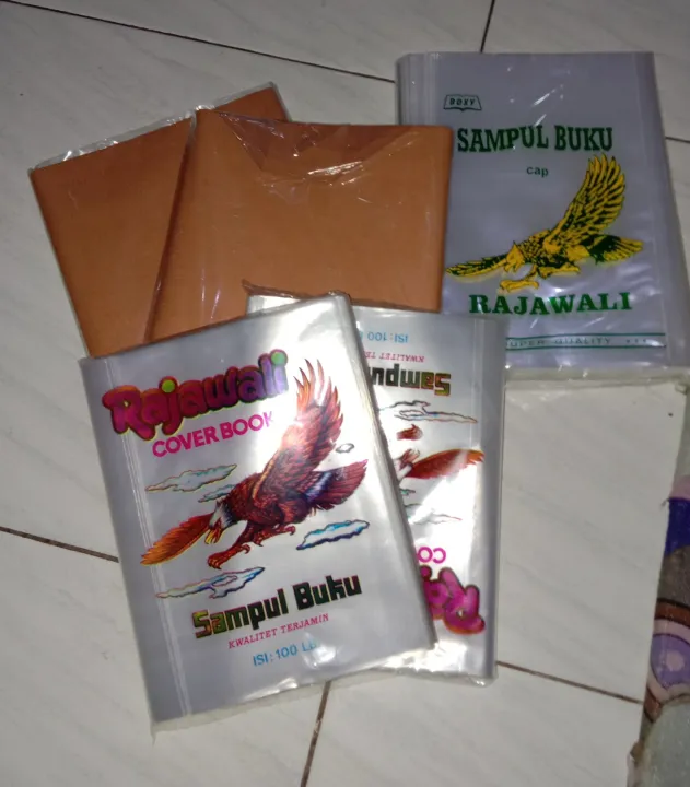 SAMPUL BUKU POLOS 100PCS / 1 PAK SAMPUL BUKU BERGAMBAR CEWE 100PCS / 1