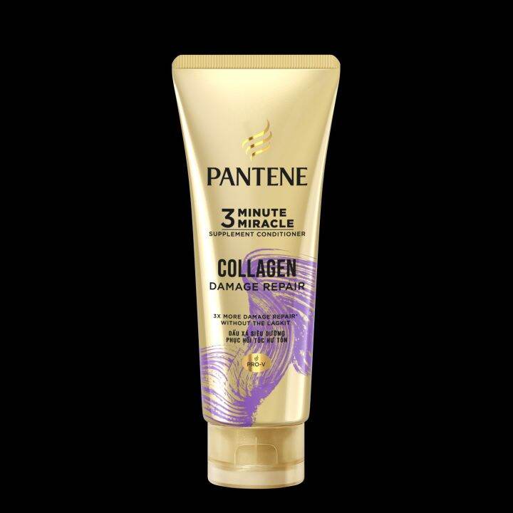 Pantene 3 Minute Miracle Collagen Repair Conditioner 330ml Lazada Ph