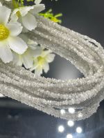 natural diamond uncut beads ลูกปัดเจียระไนเพชรธรรมชาติ(white)