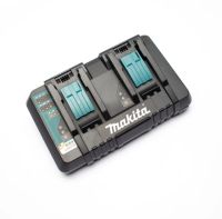 Makita Charger เครื่องชาร์ท คู่ 18 โวลล์/14.4โวลล์ รุ่น DC18RD 2พอร์ต แบบชาร์ทเร็ว พร้อมกันได้