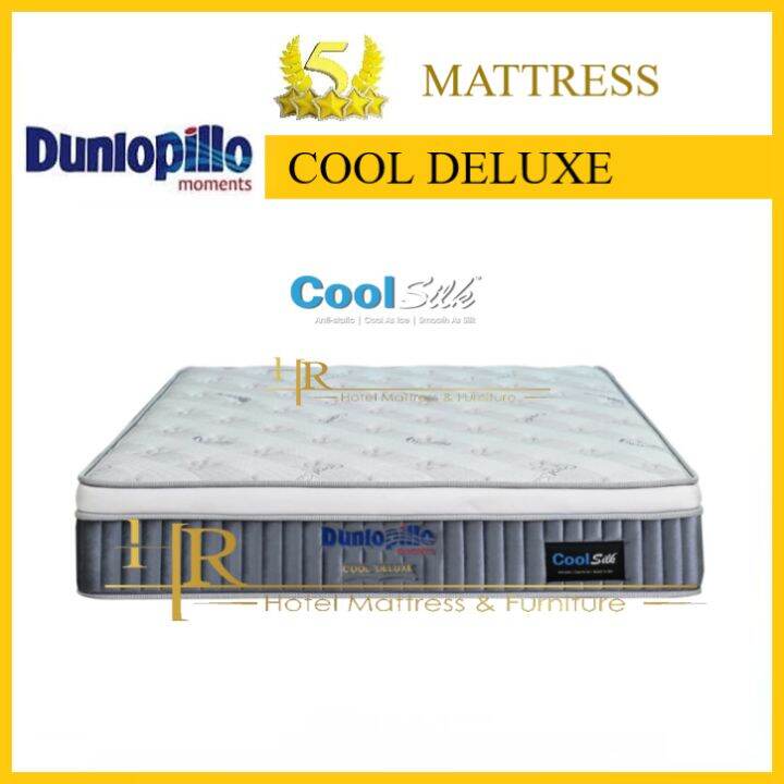 Dunlopillo CoolSilk Cool Deluxe HR Home Delivery Malaysia [BUY 1 FREE 1