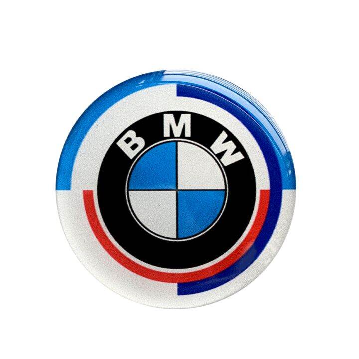 3D Drip Sticker For BMW Motorcycle Car General Logo 50th Anniversary ...