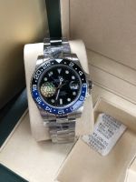 นาฬิกาRolex-Gmt Batman ขนาด40mm สแตนเลสแท้ทั้งเรือน เครื่องออโต้ญี่ปุ่นแท้ *สินค้าตรงตามรูปจริงของร้าน100%