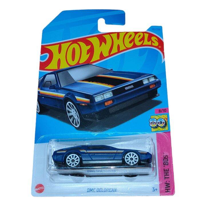 Hot Wheels DMC Delorean (The 80's) 1:64 scale model | Lazada PH