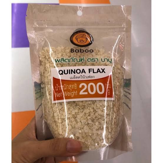 ควินัวเฟลก ตราบาบู (Quinoa Flakes Baboo Brand) 200 g.