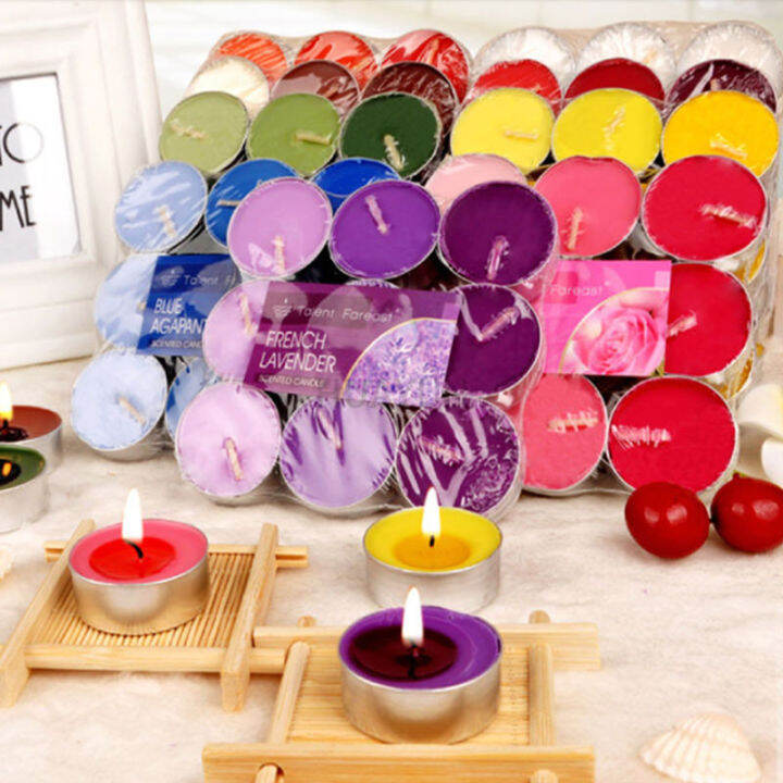 HUAYUN Scented Candle Proposal/Confessed/Wedding Tea Light Candle Home