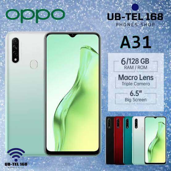 spek hp oppo a31 ram 6 128